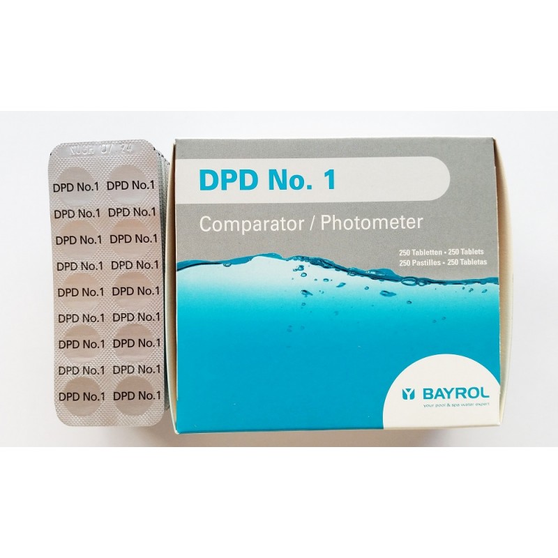 DPD1 TABLETS COMP/PHOTOMETER TIRA 10 UDS
